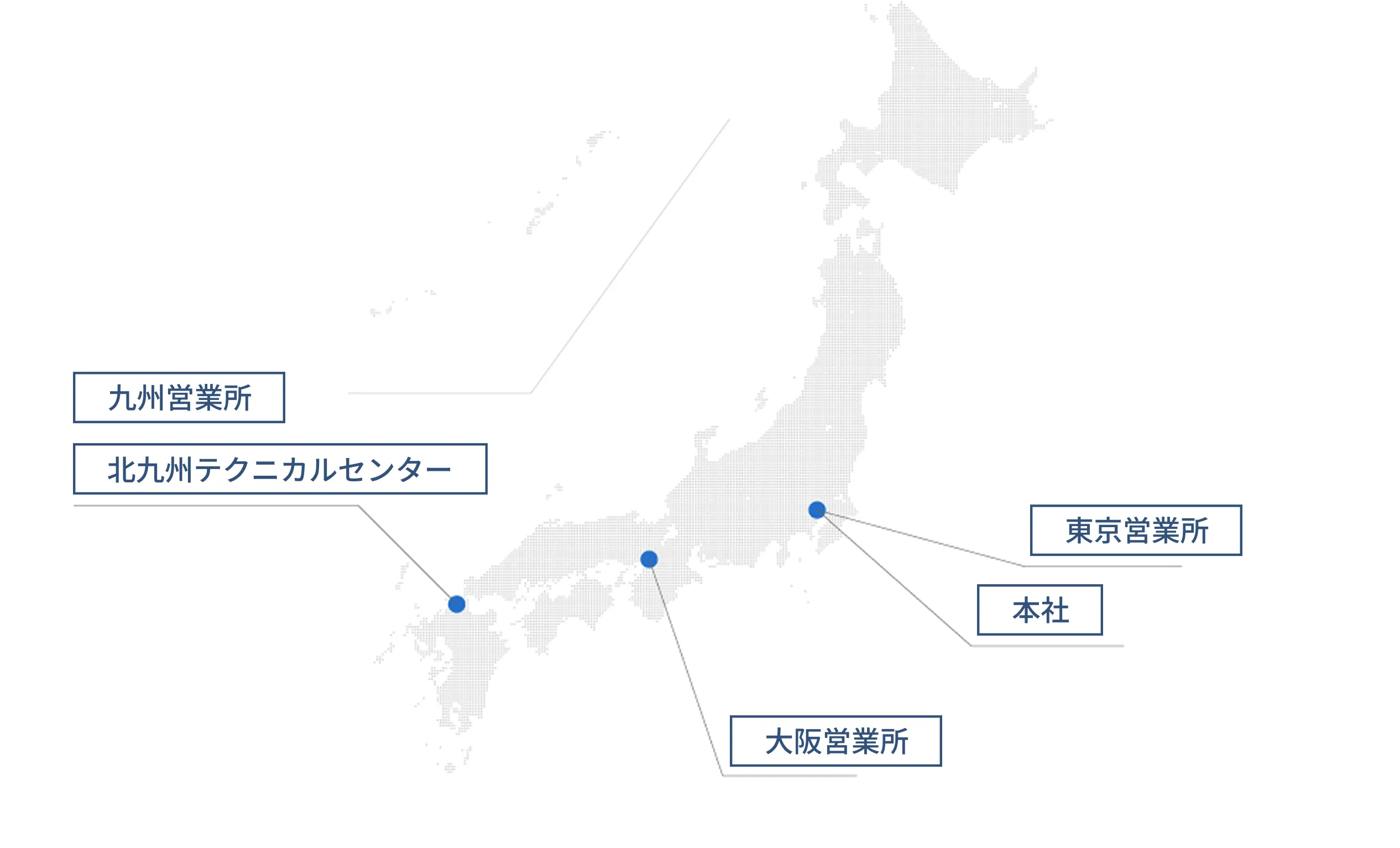 国内拠点地図