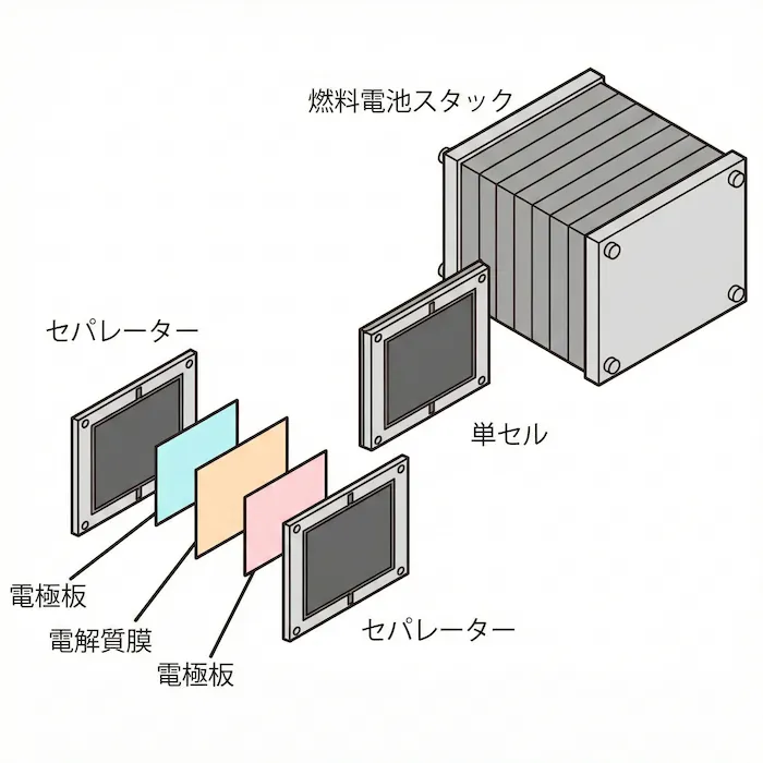 燃料電池セル製造工程への応用 